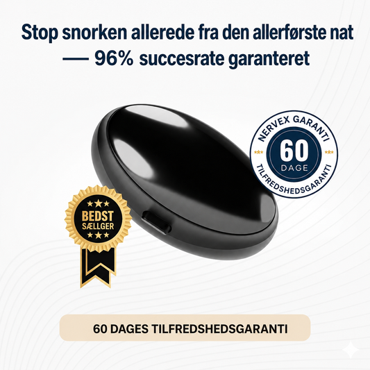 NeuroAir™ — Eliminerer snorken & søvnapnø