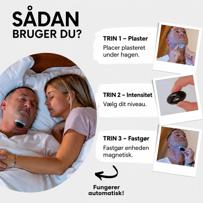 NeuroAir™ — Eliminerer snorken & søvnapnø